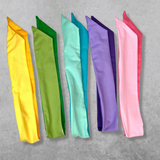 Blue Two-Tone Wired Twist Headband