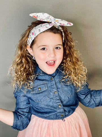 Llama Party Twist Headband