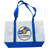 Personalized Tote Bag with Large Outside Pocket