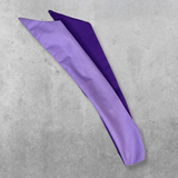 Purple Two-Tone Wired Twist Headband