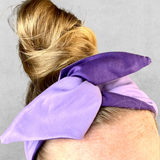 Purple Two-Tone Wired Twist Headband