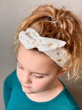 Golden Confetti Twist Headband