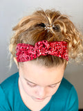 Country Time Red Twist Headband